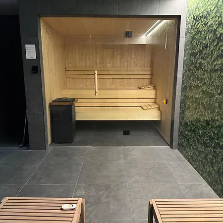 4summer Blue Maris White Blue Sauna & Fitness & Parking 100 Metrow Do Pieknej Szerokiej Piaszczystej Plazy, 100 Meter Zu Einem Schoenen Breiten Sandstrand Lejlighed