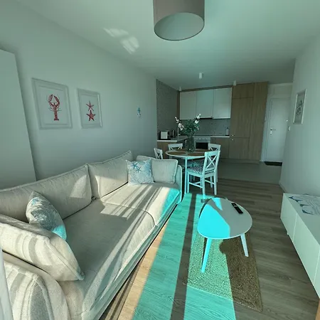 4summer Blue Maris White Blue Sauna & Fitness & Parking 100 Metrow Do Pieknej Szerokiej Piaszczystej Plazy, 100 Meter Zu Einem Schoenen Breiten Sandstrand Apartment *