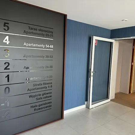 Apartment 4summer Blue Maris White Blue Sauna & Fitness & Parking 100 Metrow Do Pieknej Szerokiej Piaszczystej Plazy, 100 Meter Zu Einem Schoenen Breiten Sandstrand *