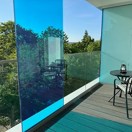 Apartment 4summer Blue Maris White Blue Sauna & Fitness & Parking 100 Metrow Do Pieknej Szerokiej Piaszczystej Plazy, 100 Meter Zu Einem Schoenen Breiten Sandstrand